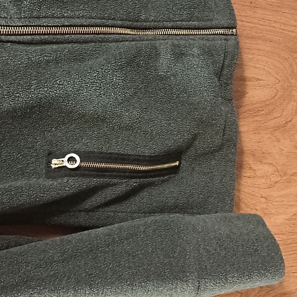 Calvin Klein Performance Athletic Walking Running Zip Gray Womens Jacket Small - Picture 3 of 7